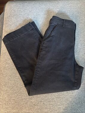 Everlane The Way High Canvas Wide Leg Cropped Pants